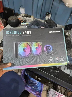 Intel and Amd Cpu Liquid Cooler RGB Double Fan Support Up to 14th Gen
