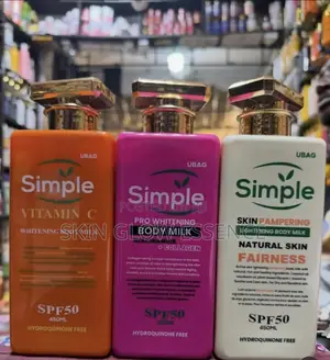 Simple Whitening Body Lotion