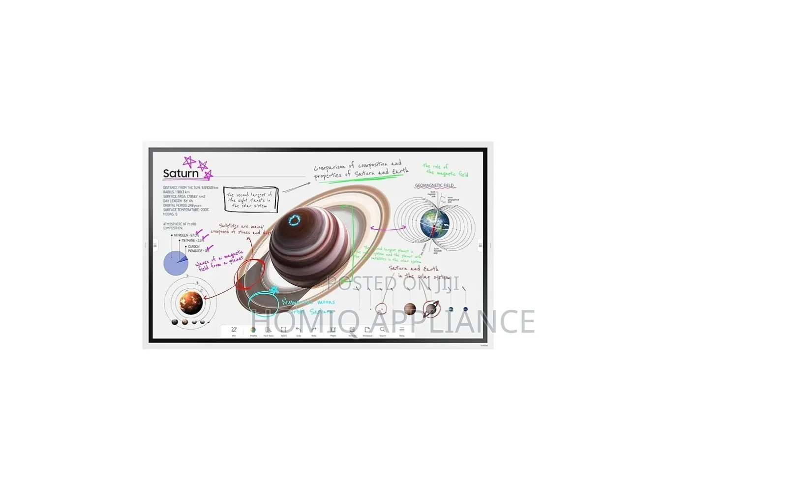 Samsung 65” Interactive Display Lh65wmbwbgcxue