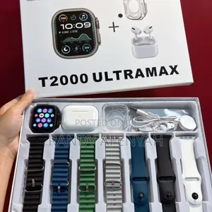 Watch Ultra With Airpods and 7 Straps