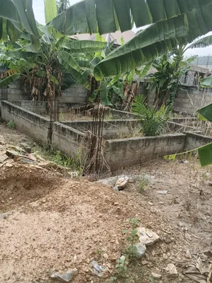 A Plot of Land With Footing for Sale at Oyarifa Teiman