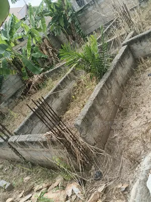 A Plot of Land With Footing for Sale at Oyarifa Teiman