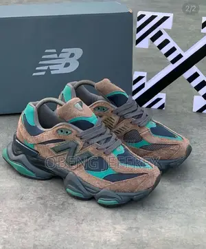 Original New Balance 9060 Beef N Brocolli Colour