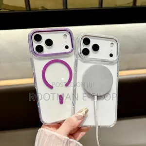 Transparent Crystal Magsafe Case for iPhone 17 Pro and Pro Max