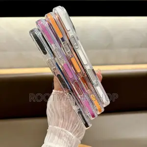 Clear Acrylic Magsafe Case With Colored Ring for iPhone 17 Pro Max