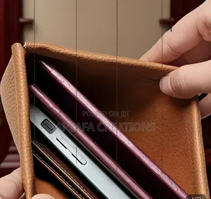 Automatic Magnetic Leather Purse