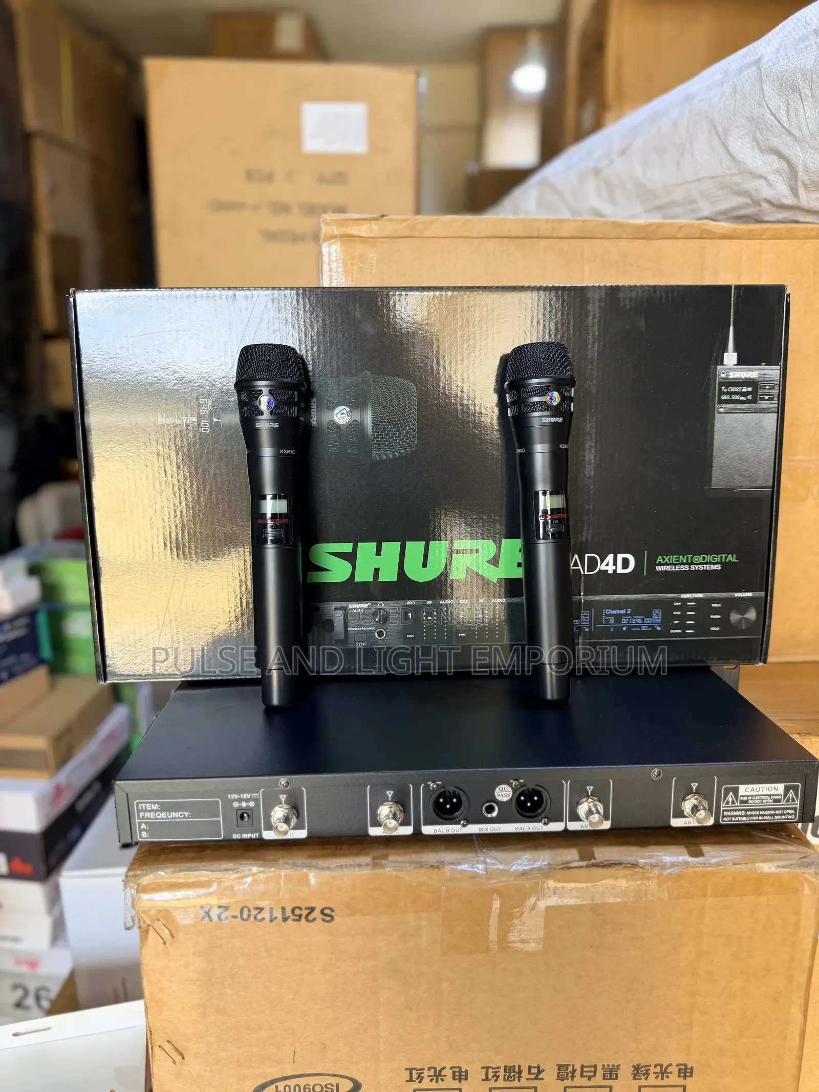 Shure Ad4d Axient Digital Dual-channel Wireless Receiver