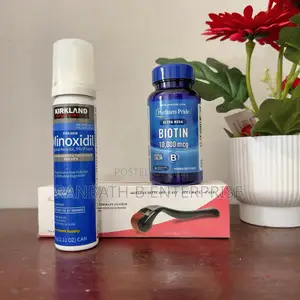 Kirkland Foam Plus Puritan Biotin Plus Derma Roller