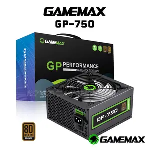 Gamemax 750w Gaming Power Supply 80plus Gold Certified Gp Performance