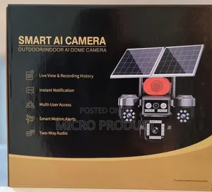 Smart Ai 4g 4 Lenses Solar Camera