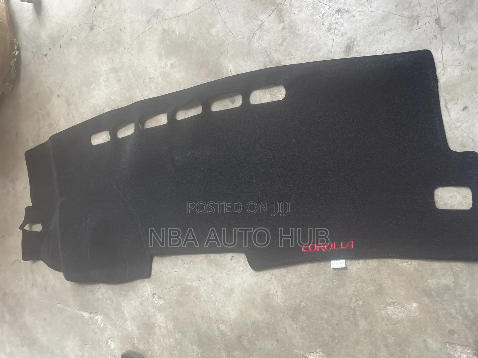 Corolla Dashboard Cover
