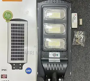 Durable Bright Solar Streetlight Complete Street Lights Remote Panel