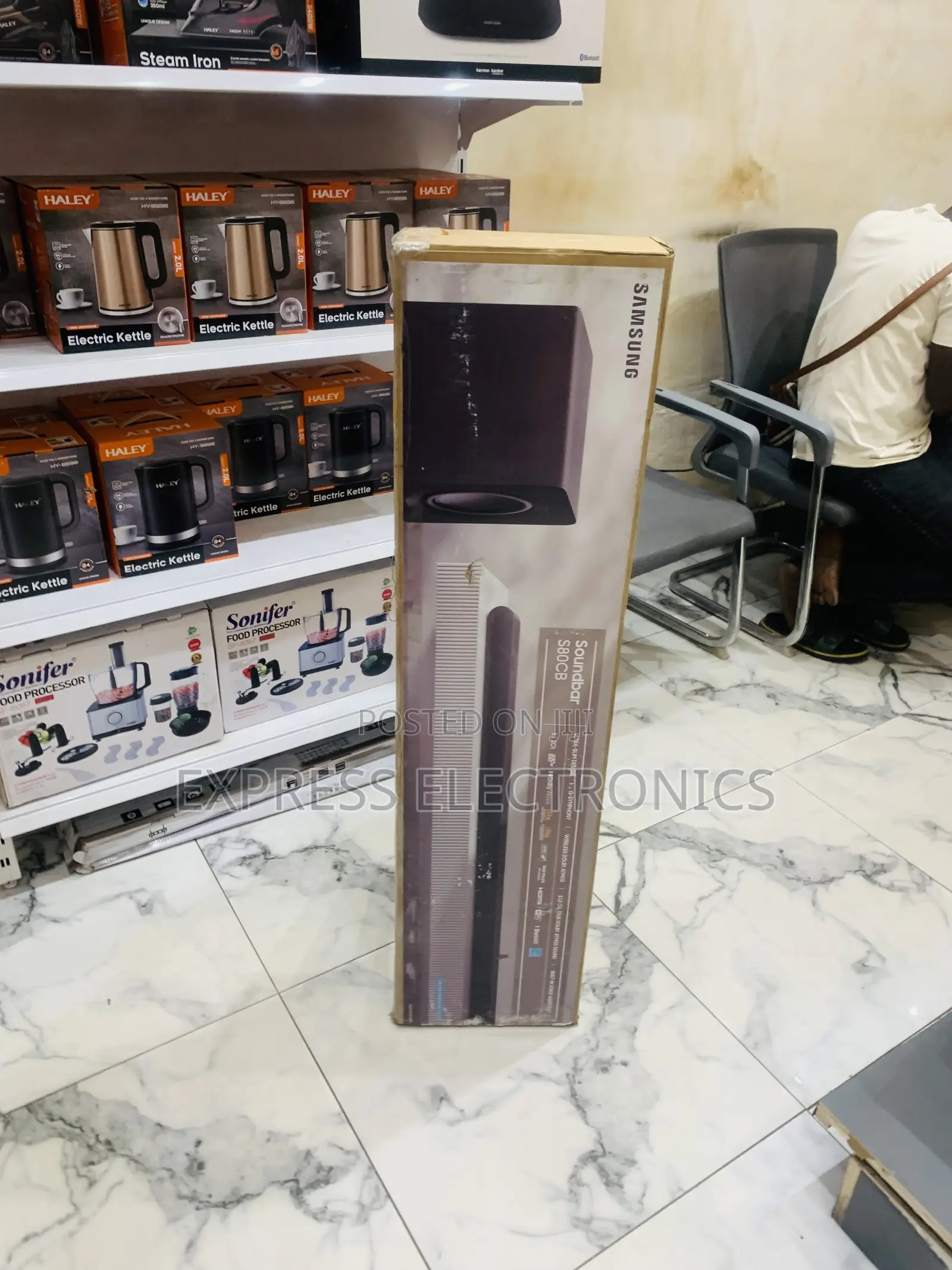 Our Unbelievable Sleek Samsung Sound Bar With Woofer S80cb