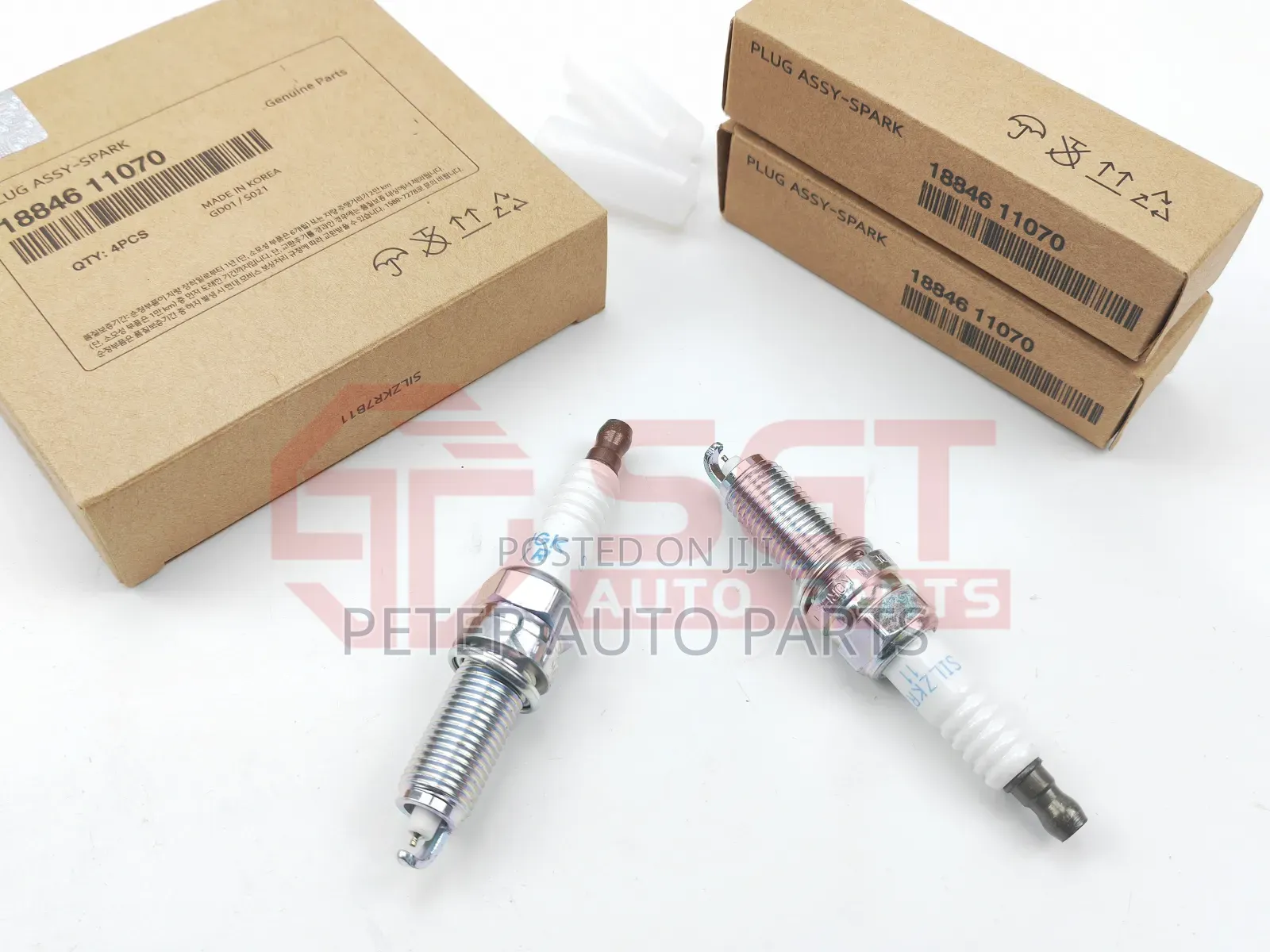Kia Sportage 2012-15 Spark Plugs. Original.