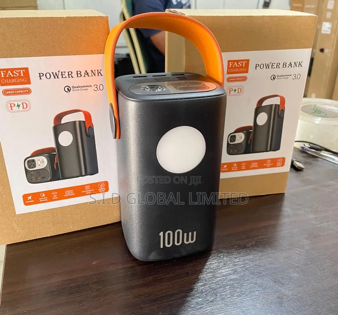 60,000mah Power Hub: 4-output Versatility For All Your Gear