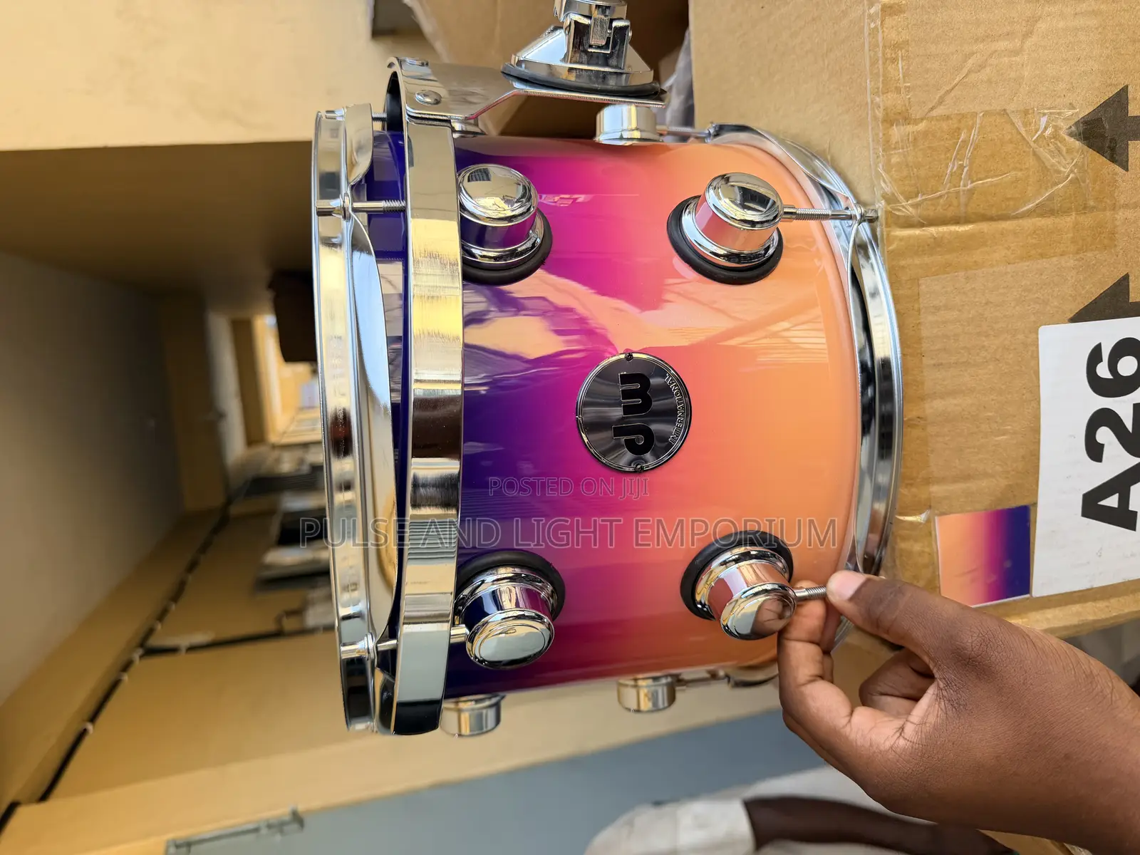 Ultraviolet Burst Dw Collector's Series Acoustic Drum Set