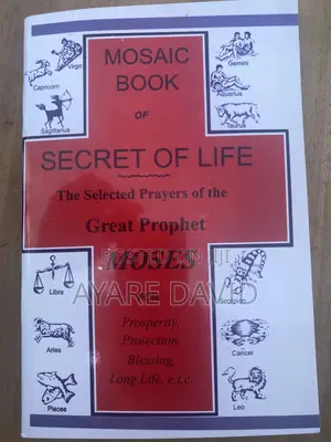 Mosaic Book of Secrets Prayers
