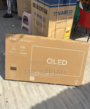 Lovely Design TCL 43s5k 43” Qled Smart Satellite Tv(2025) 
