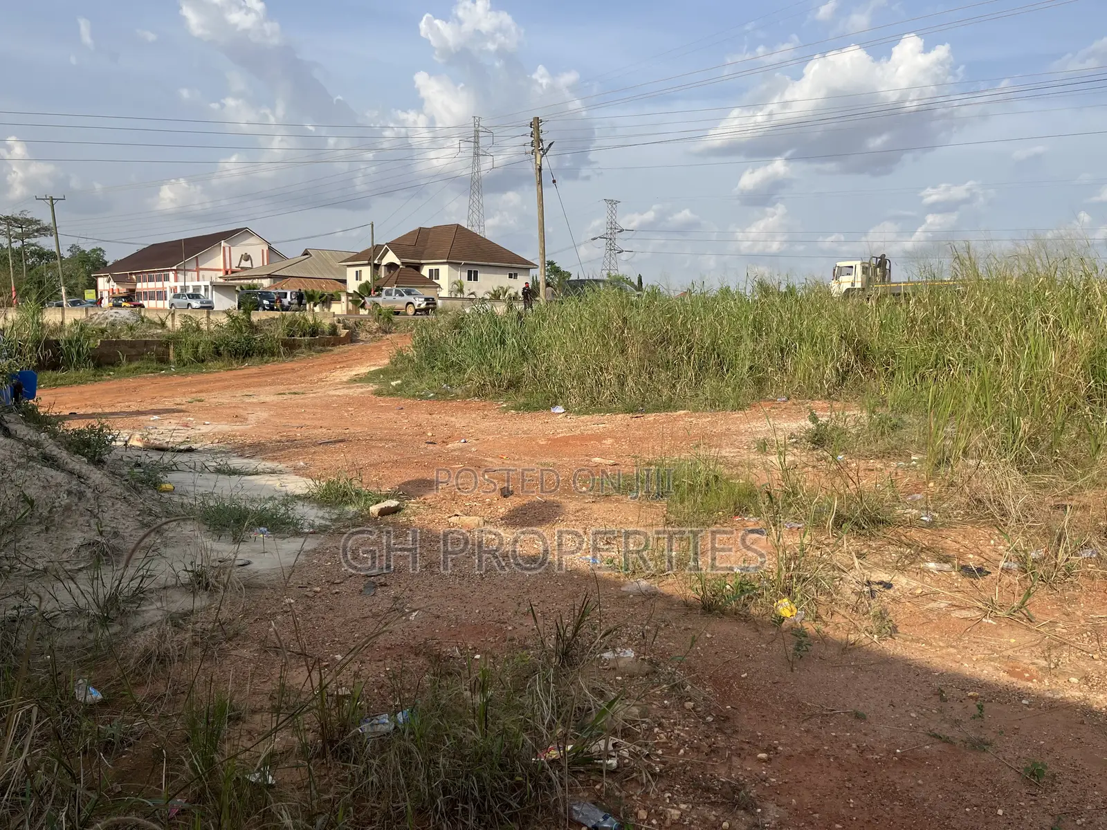 Main Road Plot for Sale at Sokoban Aboabo Main Road.