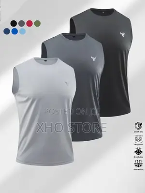 Men's Tank Top Summer Sleeveless Athletic Vest - Breathable