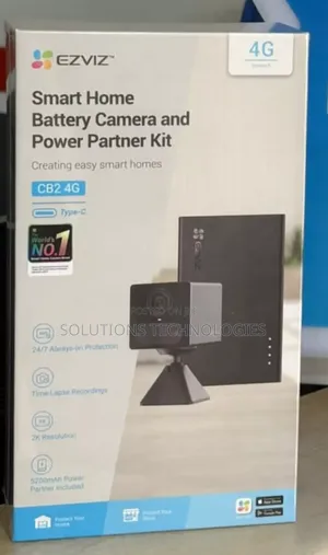 Ezviz Cb2 4g and Power Partner Kit