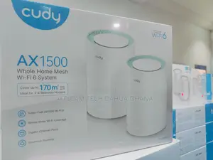 Cudy Ax1500 Gigabit Wi-Fi 6 Mesh Solution (2-Pack)