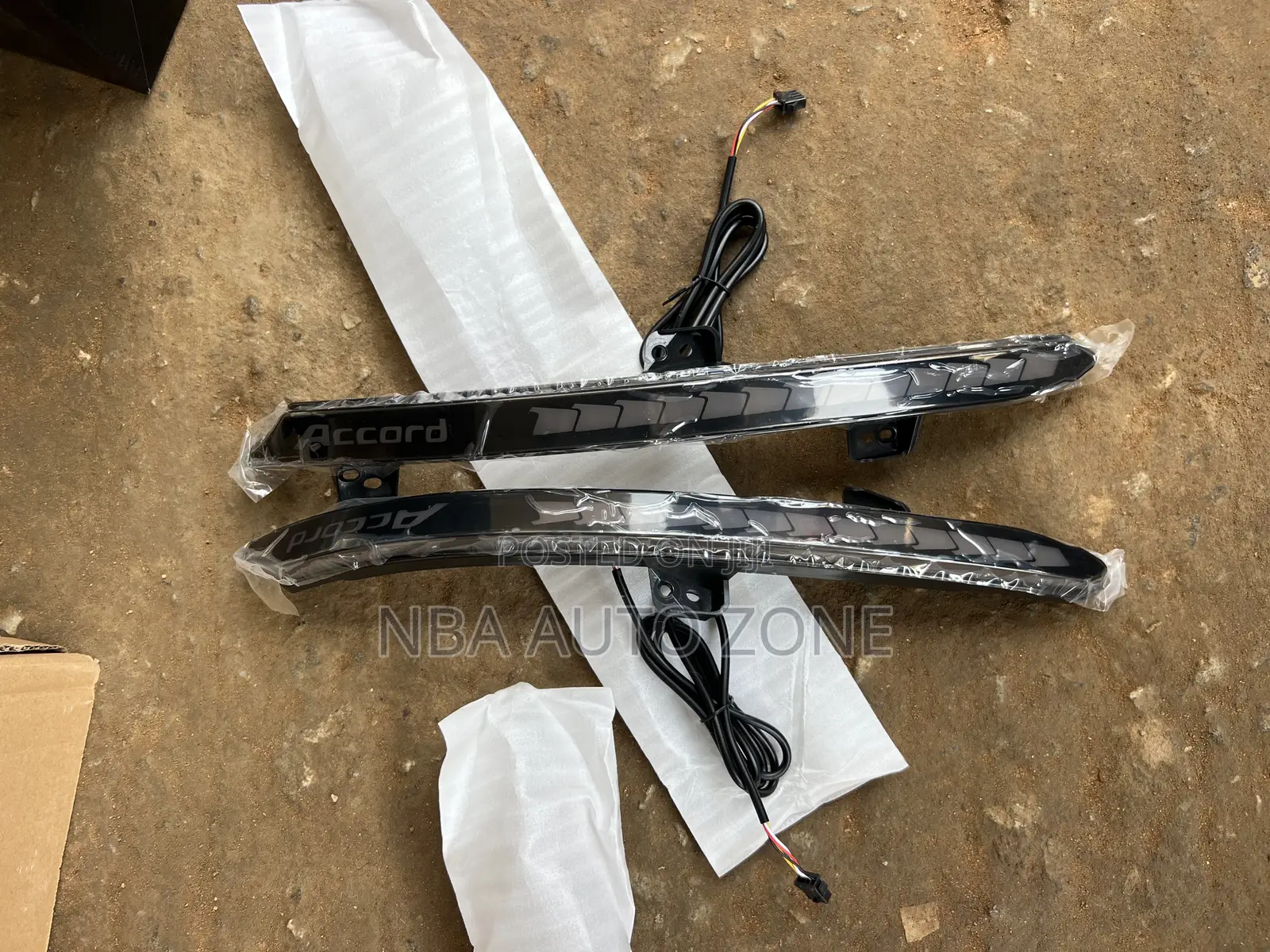 Honda Accord 2018-21 Back Bumper Reflector Led Smoked Type
