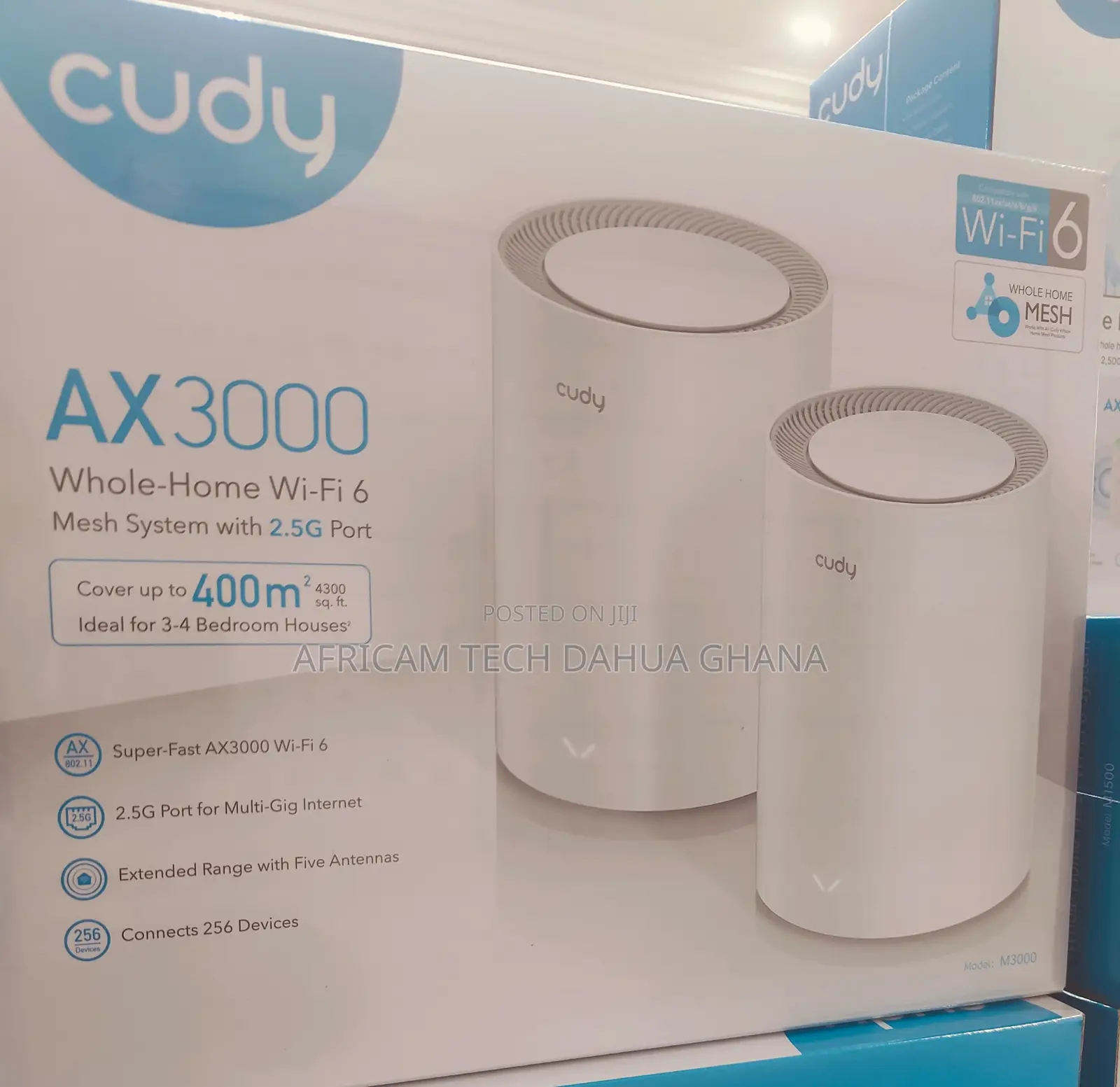 Cudy Ax3000 Wi-Fi 6 Mesh 2.5g Solution (2-Pack)
