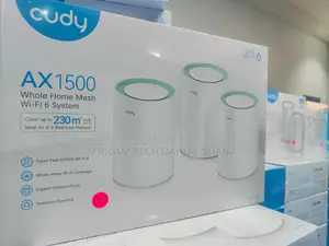 Cudy Ax1500 Gigabit Wi-Fi 6 Mesh Solution