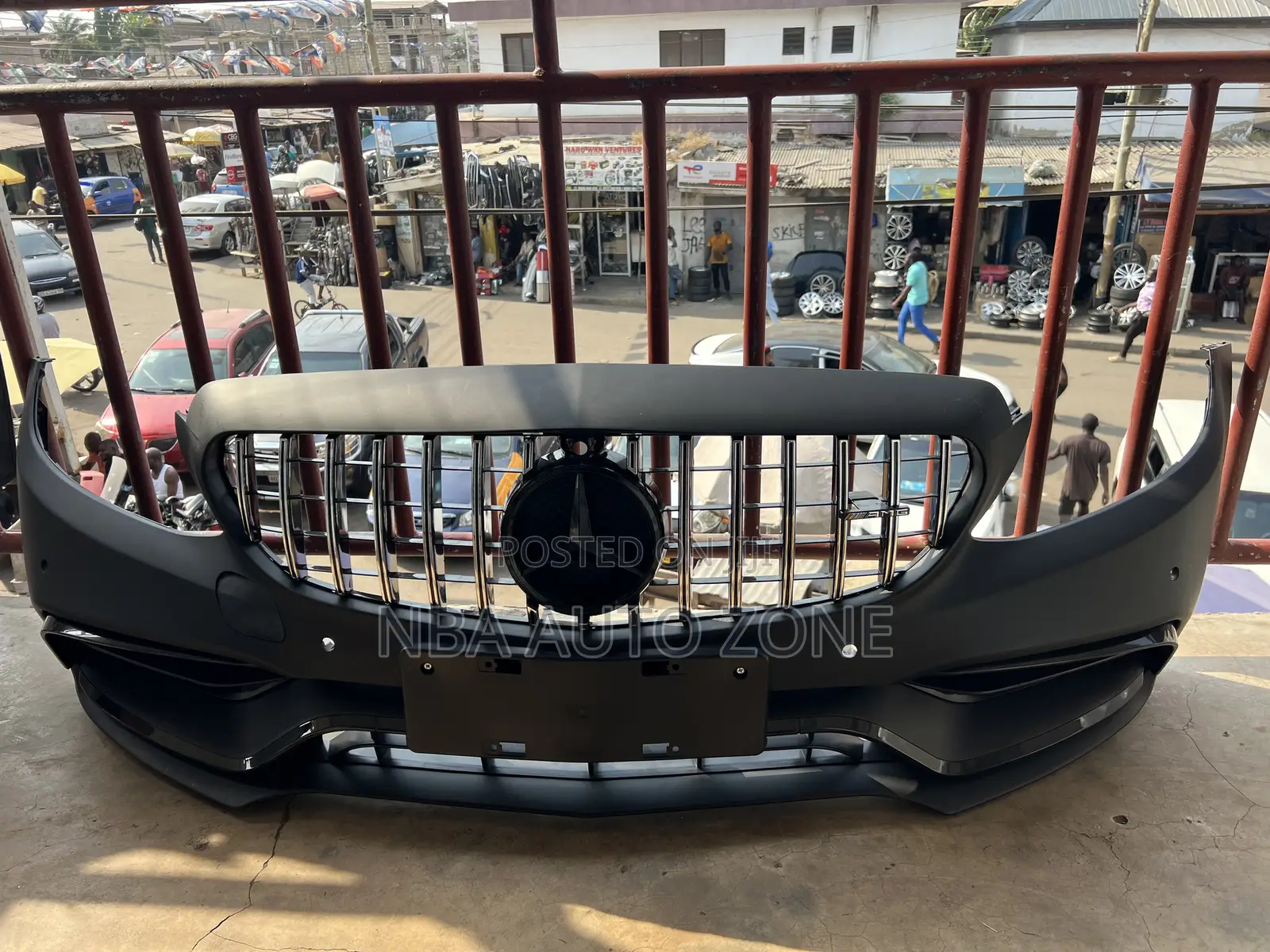 Mercedes Benz C300(W205) Amg 2016-19 Complete Bumper With Gt Grille