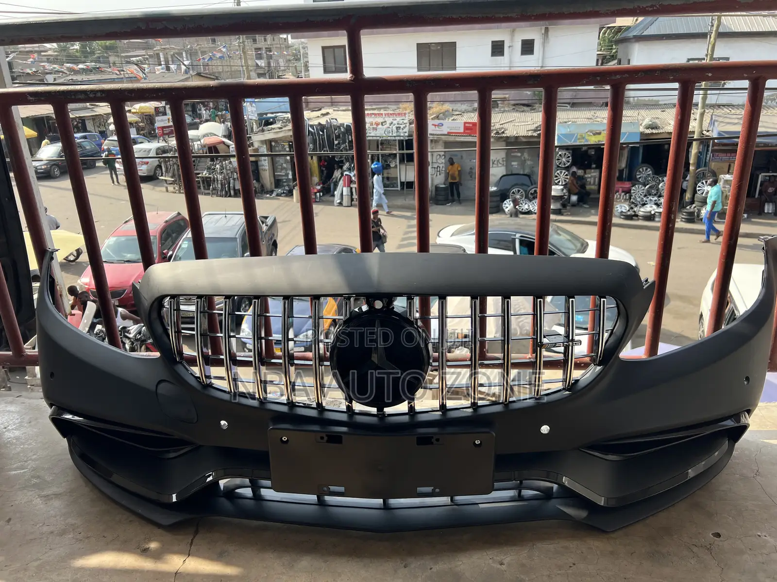 Mercedes Benz C300(W205) Amg 2016-19 Complete Bumper With Gt Grille