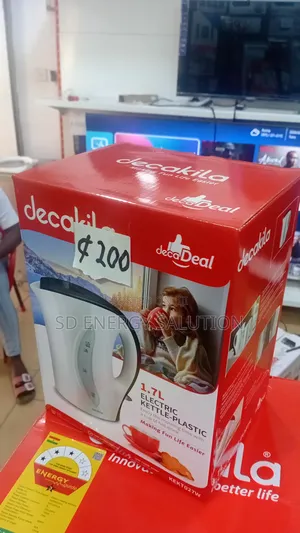 1.7l Kettle Plastic Electric Kettle – Fast Boiling Power