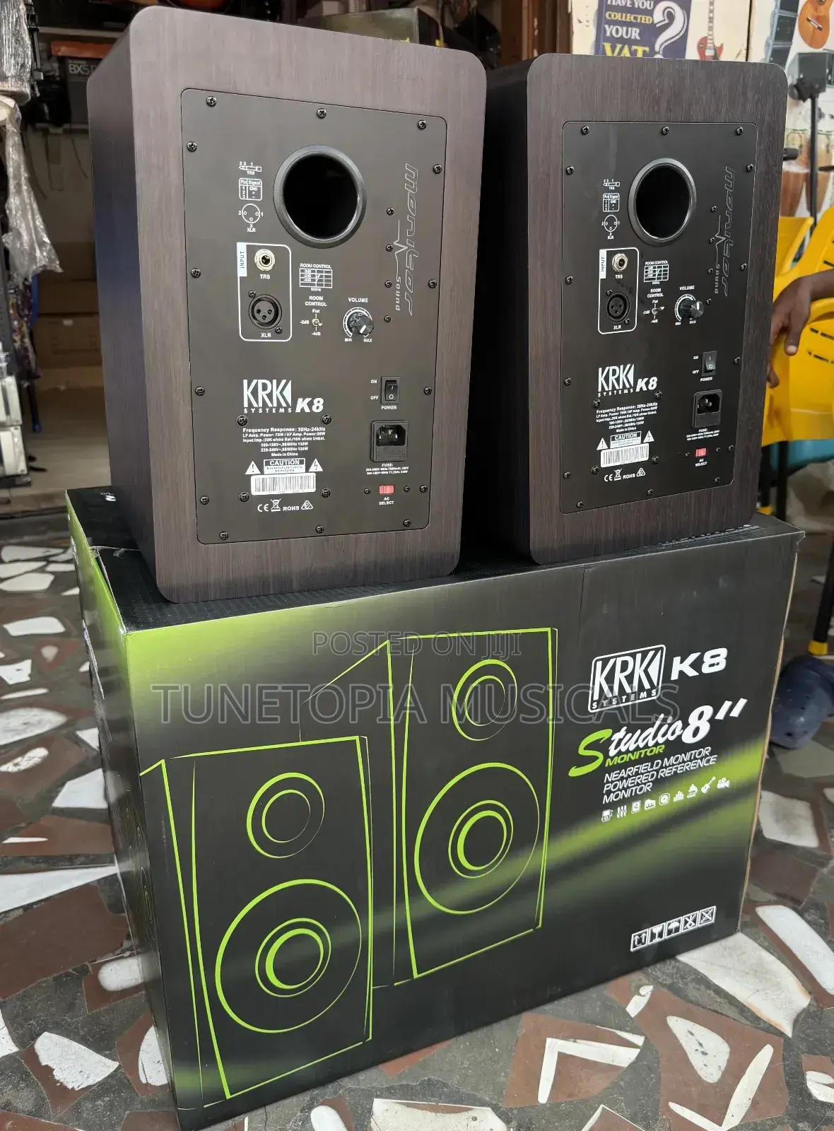 Krk K8 8inches Professional Studio Monitors