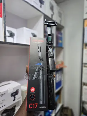 Ai Face Tracking Gimbal 360° Auto Follow Smartphone C17 Tripod