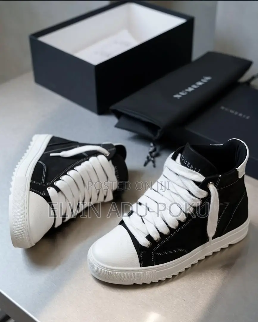 Numeris Raw Canvas Sneakers In Different Style , Swipe>>>