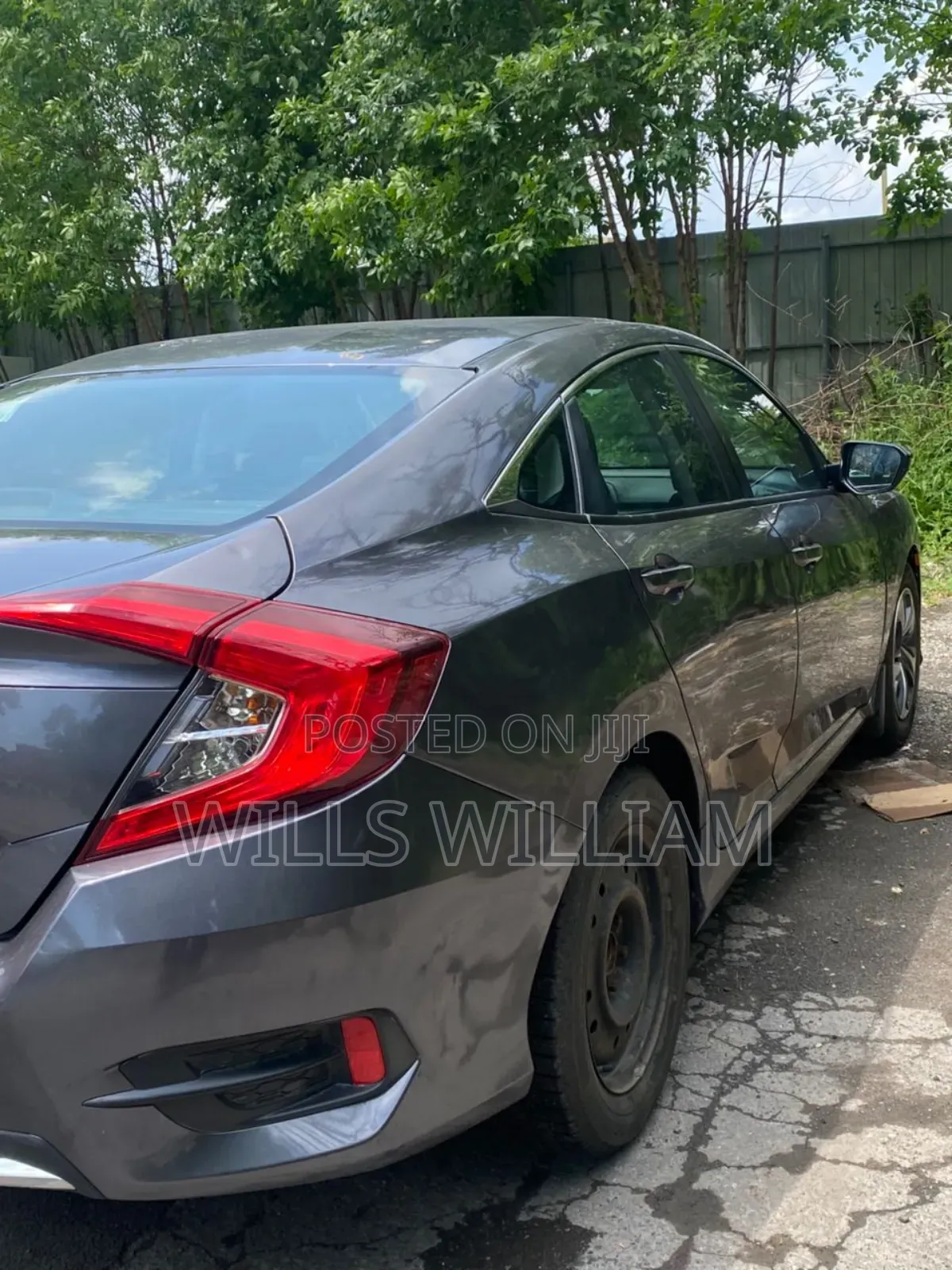 Honda Civic LX Sedan 2020 Gray