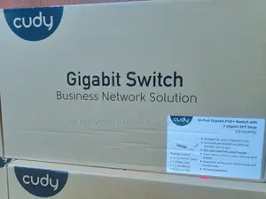 Cudy 16-Port Gigabit Poe+ Switch With 2 Gigabit SFP