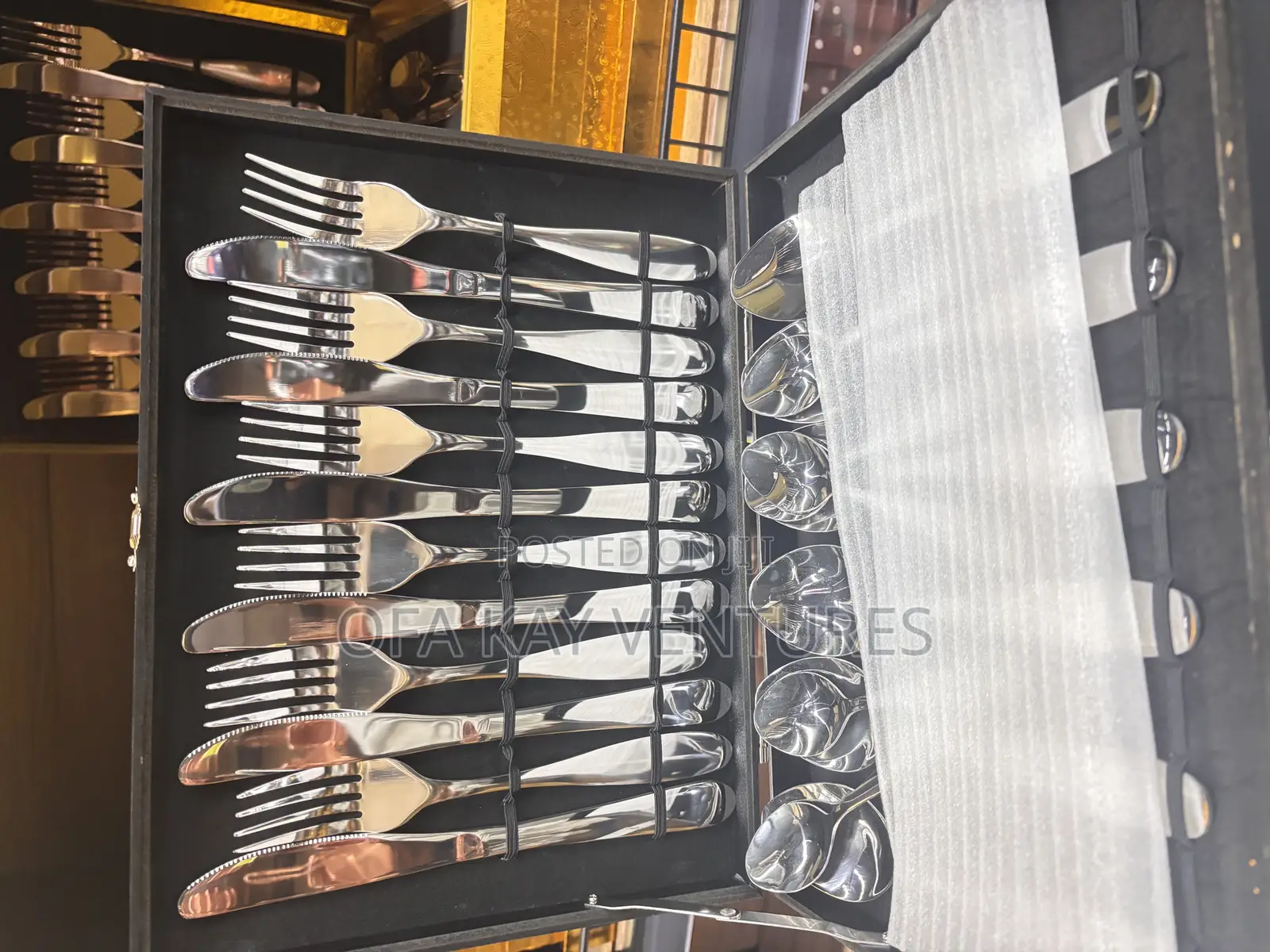 Exclusive Cutlery Sets Gold and Silver