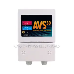 Space Avs30 Automatic Voltage Switcher - White/Black