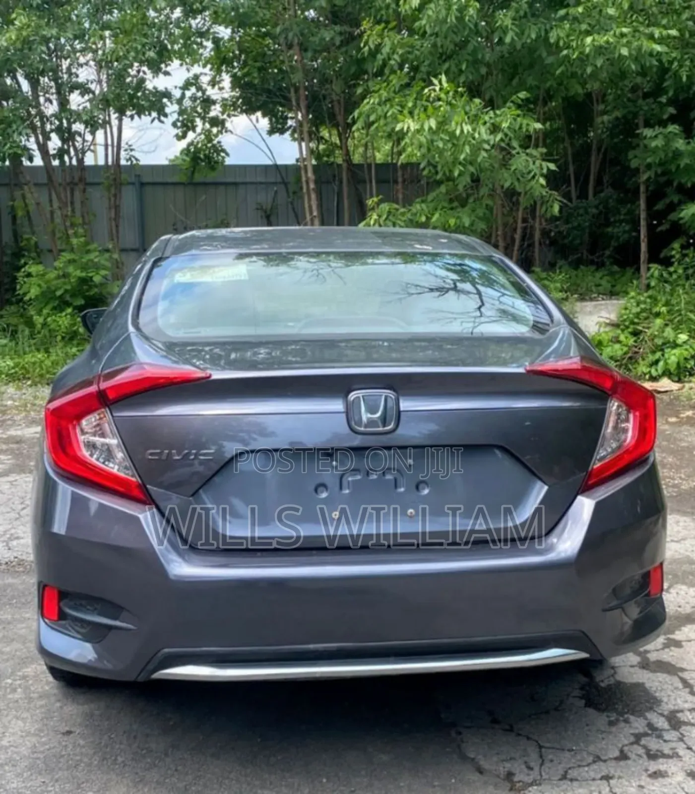 Honda Civic LX Sedan 2020 Gray
