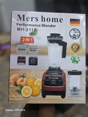 Mers Home 2 In 1 Blender