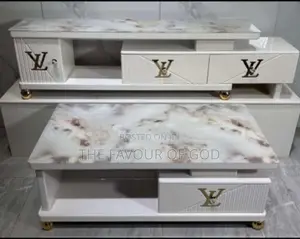 A Beautiful Set of Center Table and Tv Stand
