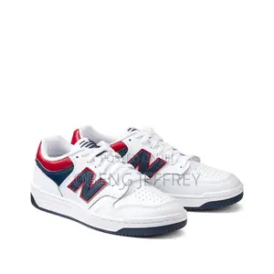 Original New Balance Bb480 White/Red