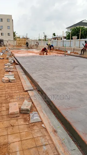 Professional Stamped Concrete Installation in Ghana | Megatek Co.