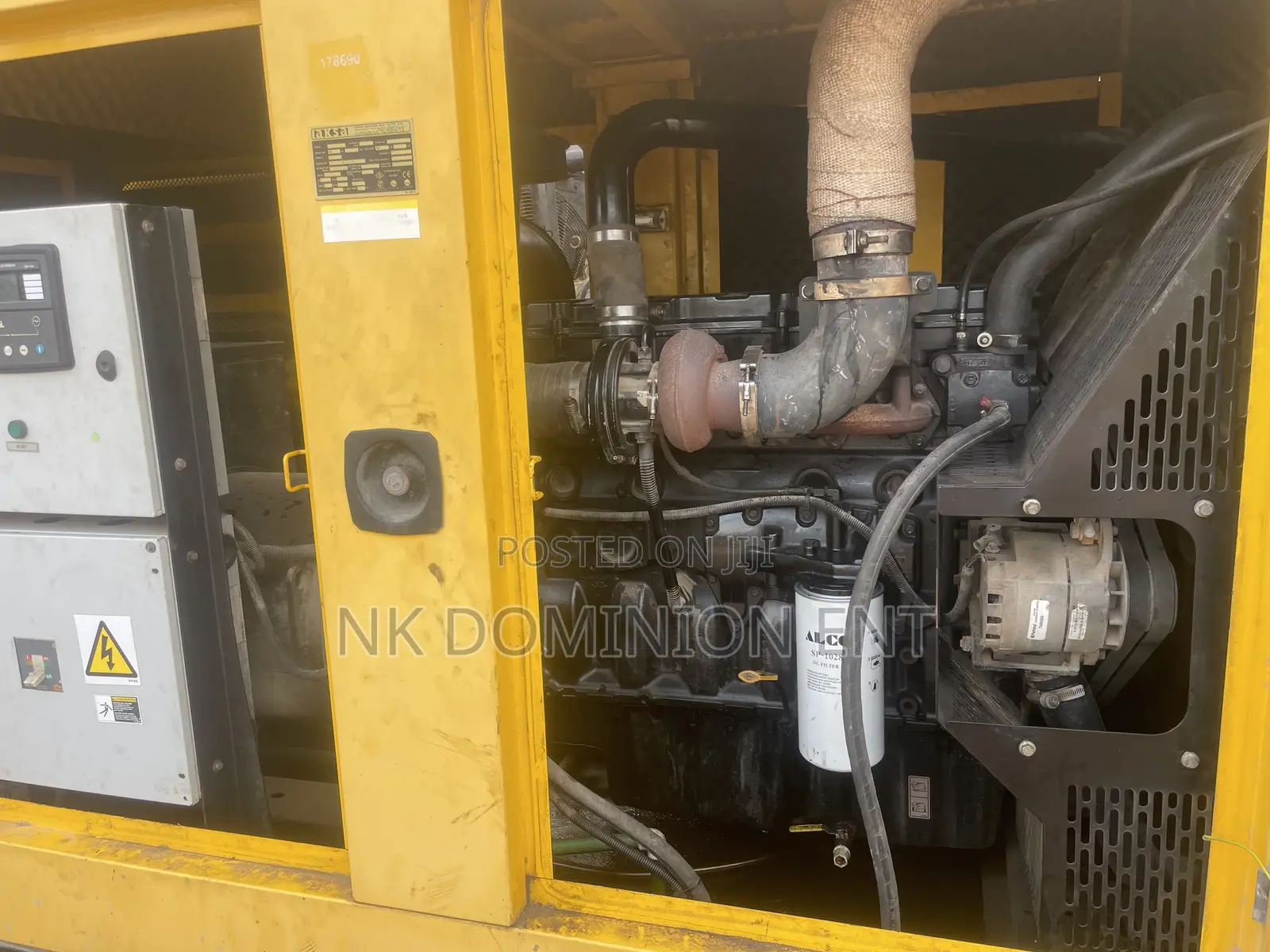 Aksa 200kva Diesel Generator Used