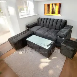 Brand-New Luxury Black Fabric