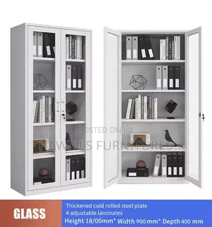 Full Glass Fire Resistant Filling Cabinet