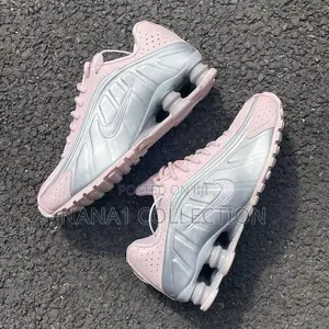 Nike Shox Og Silver-pink