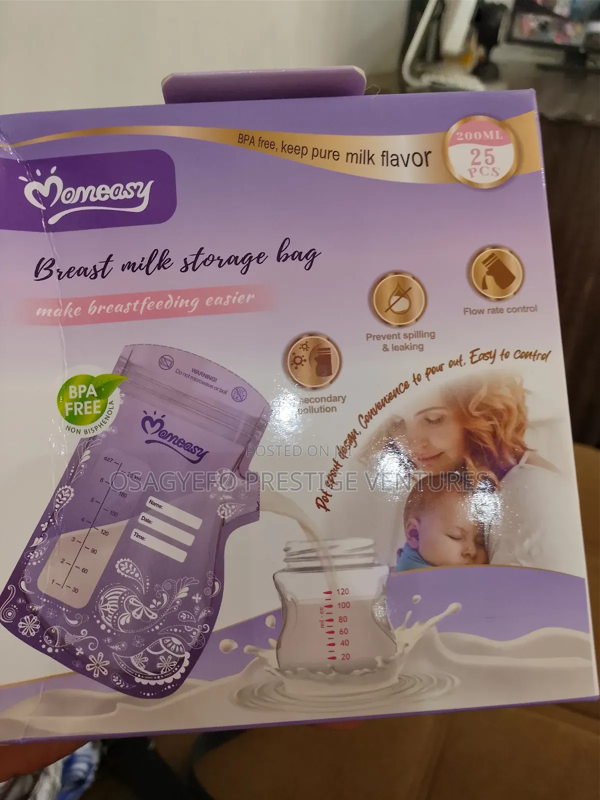 Breast Milk Storage Bag