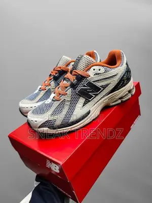 New Balance Nb 1906 Orange M Blue and Cream